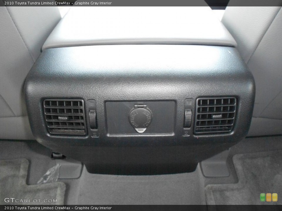 Graphite Gray Interior Controls for the 2010 Toyota Tundra Limited CrewMax #68606786