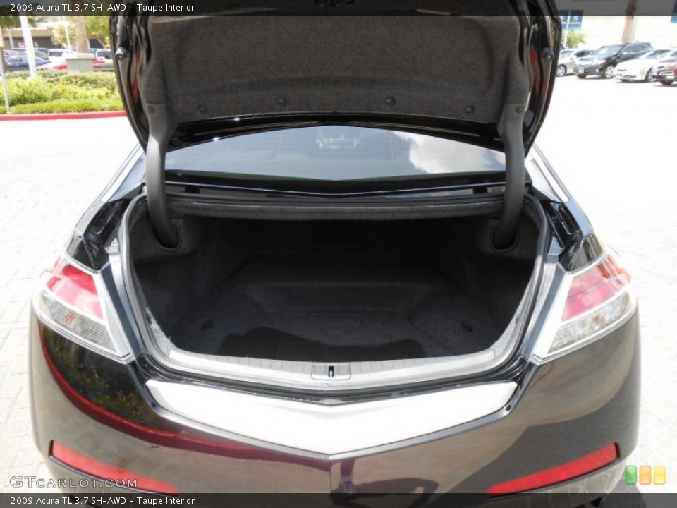 Taupe Interior Trunk for the 2009 Acura TL 3.7 SH-AWD #68607182