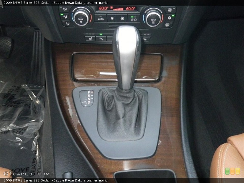 Saddle Brown Dakota Leather Interior Transmission for the 2009 BMW 3 Series 328i Sedan #68611193