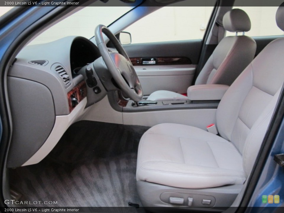 Light Graphite Interior Front Seat for the 2000 Lincoln LS V6 #68611799