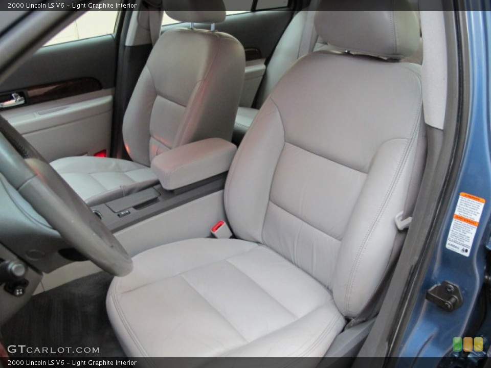 Light Graphite Interior Front Seat for the 2000 Lincoln LS V6 #68611806