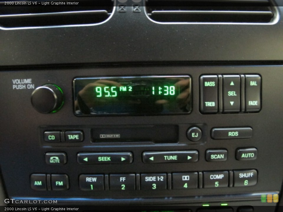 Light Graphite Interior Audio System for the 2000 Lincoln LS V6 #68611916