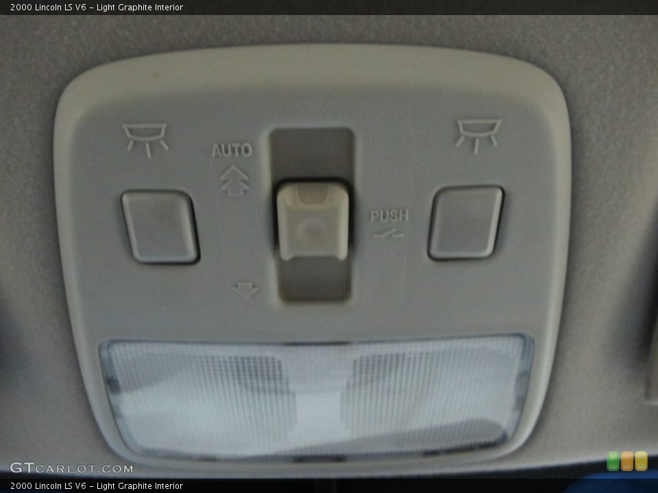 Light Graphite Interior Controls for the 2000 Lincoln LS V6 #68611946