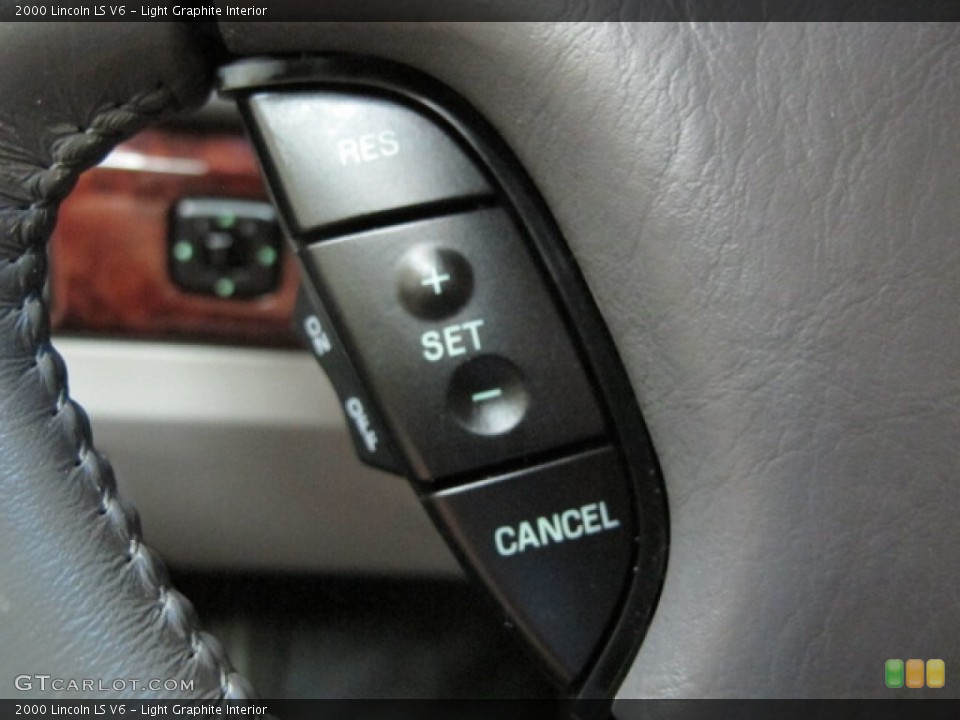 Light Graphite Interior Controls for the 2000 Lincoln LS V6 #68611971