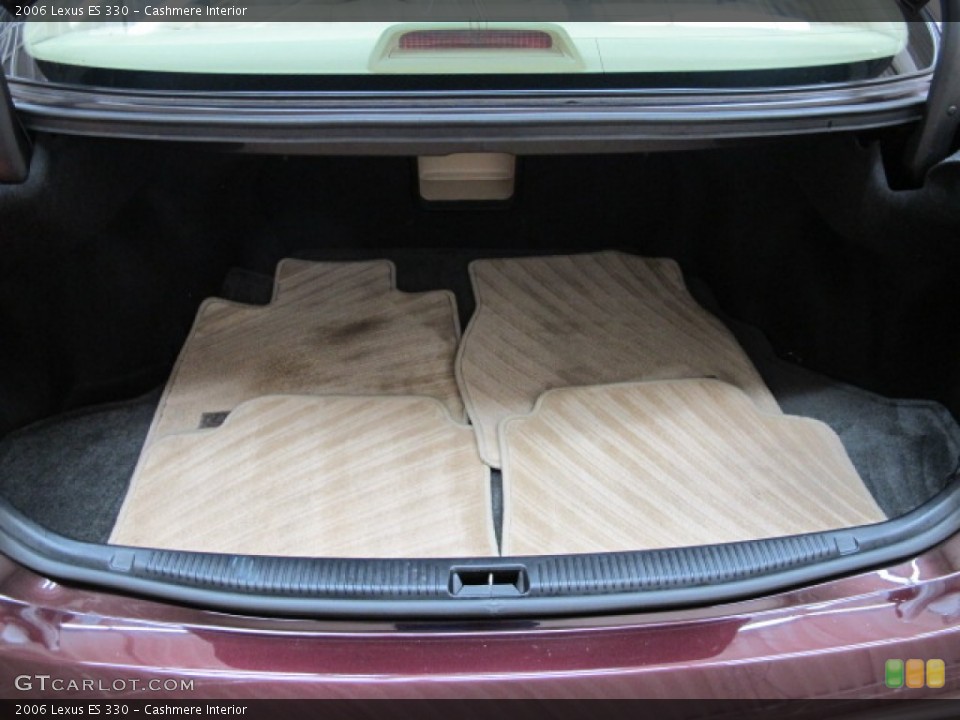 Cashmere Interior Trunk for the 2006 Lexus ES 330 #68612816