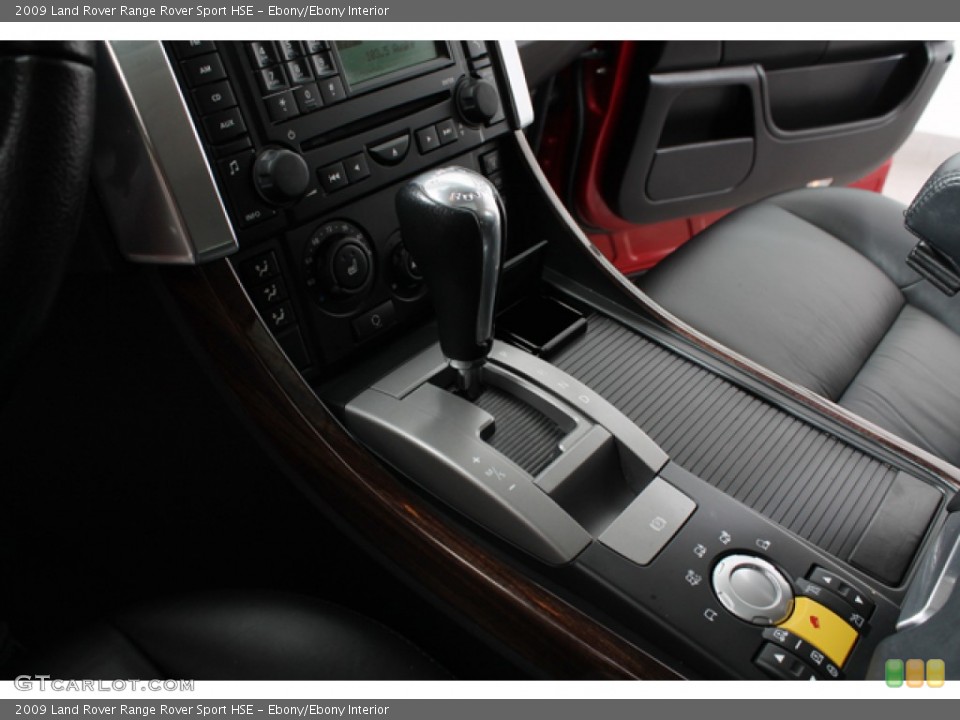 Ebony/Ebony Interior Transmission for the 2009 Land Rover Range Rover Sport HSE #68612858