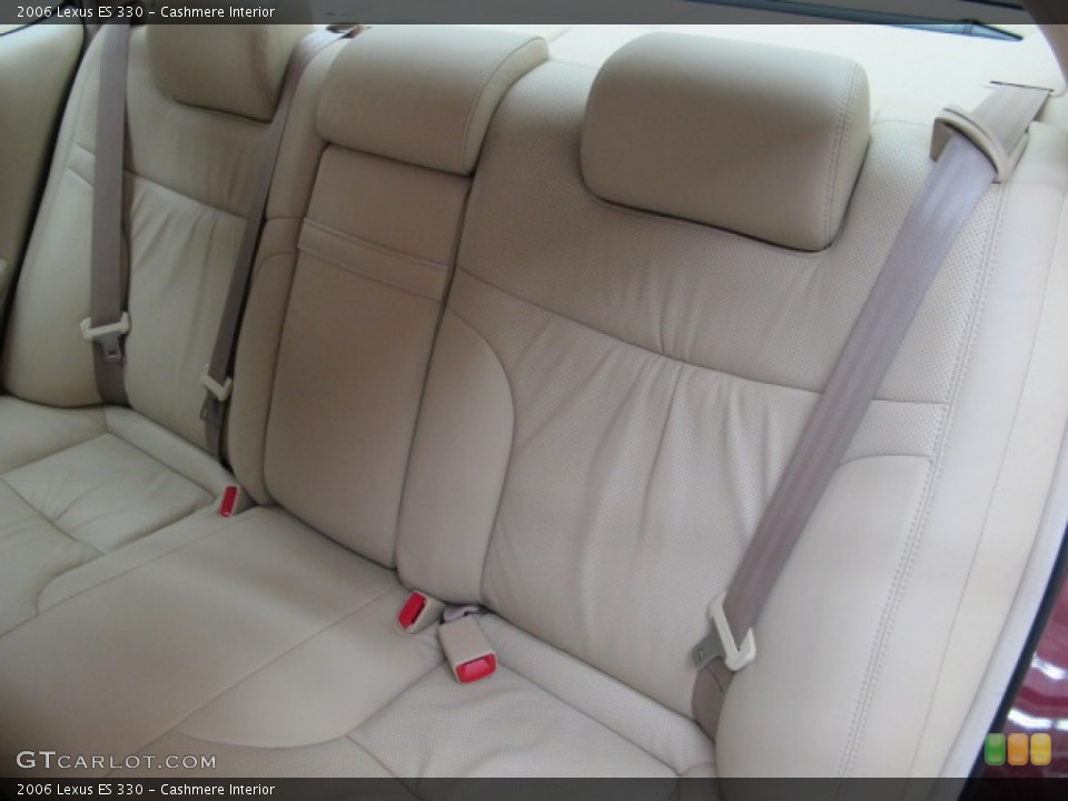 Cashmere Interior Rear Seat for the 2006 Lexus ES 330 #68612894