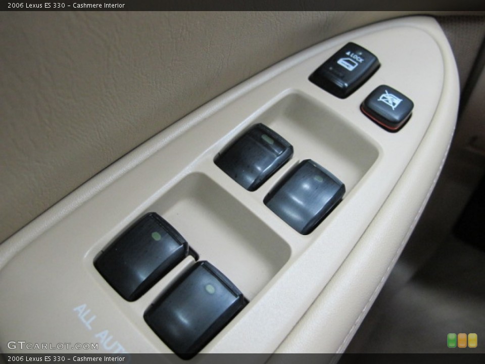 Cashmere Interior Controls for the 2006 Lexus ES 330 #68613071
