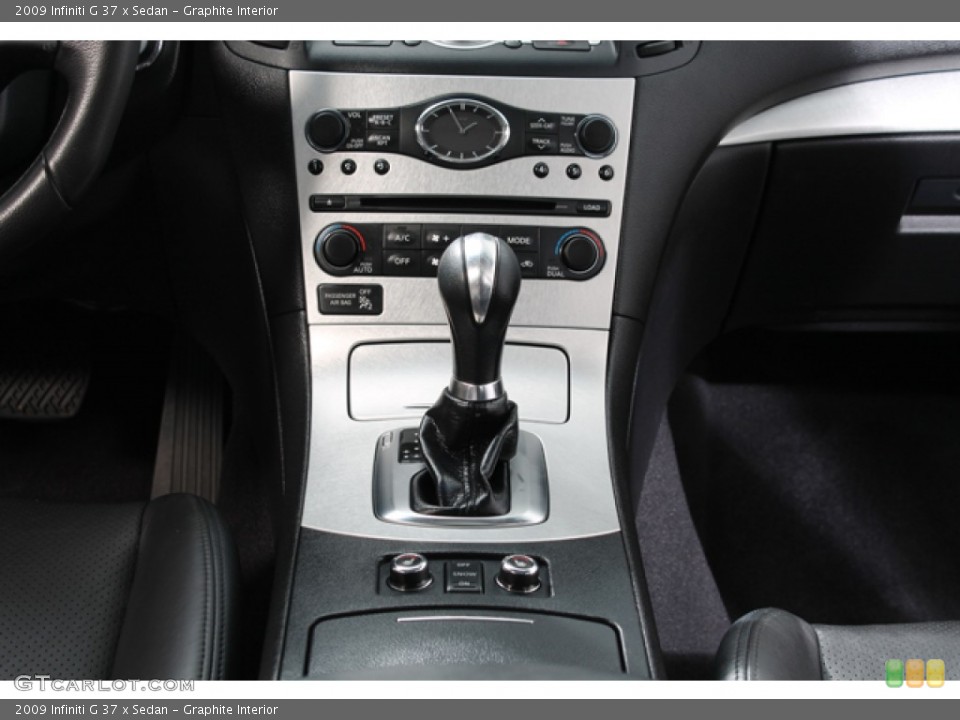 Graphite Interior Transmission for the 2009 Infiniti G 37 x Sedan #68613146