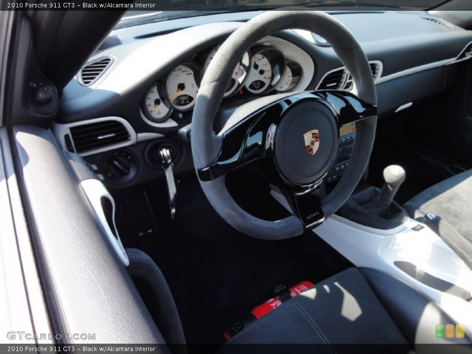 Black w/Alcantara Interior Steering Wheel for the 2010 Porsche 911 GT3 #68613575