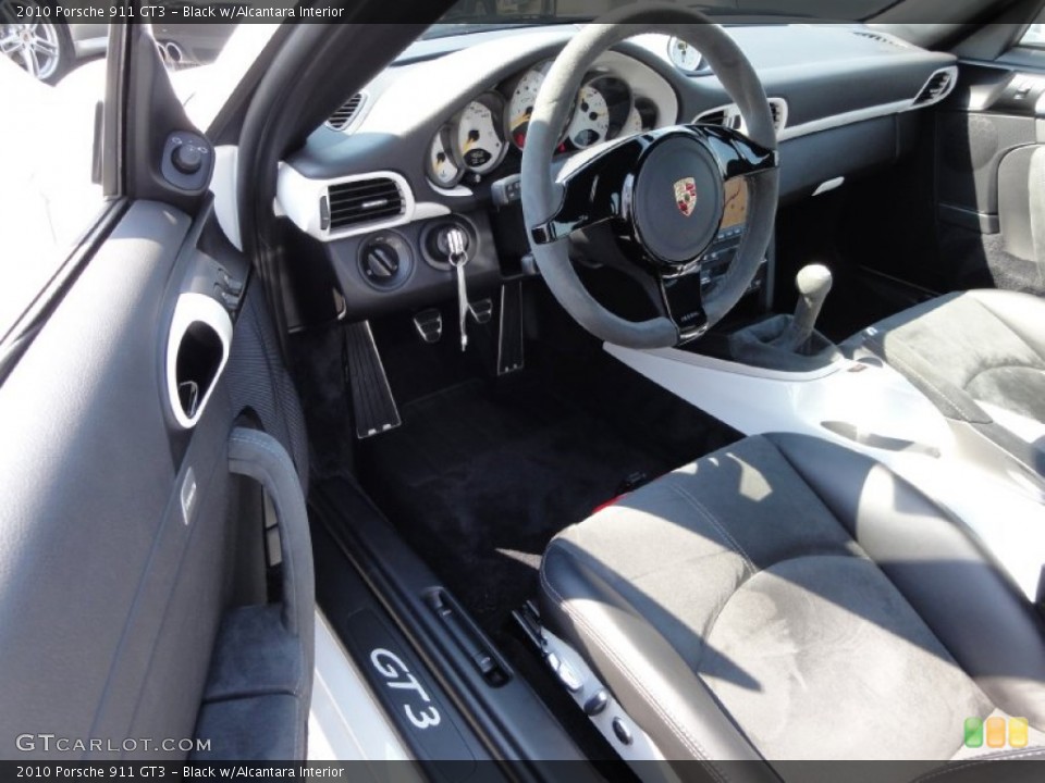 Black w/Alcantara Interior Prime Interior for the 2010 Porsche 911 GT3 #68613584