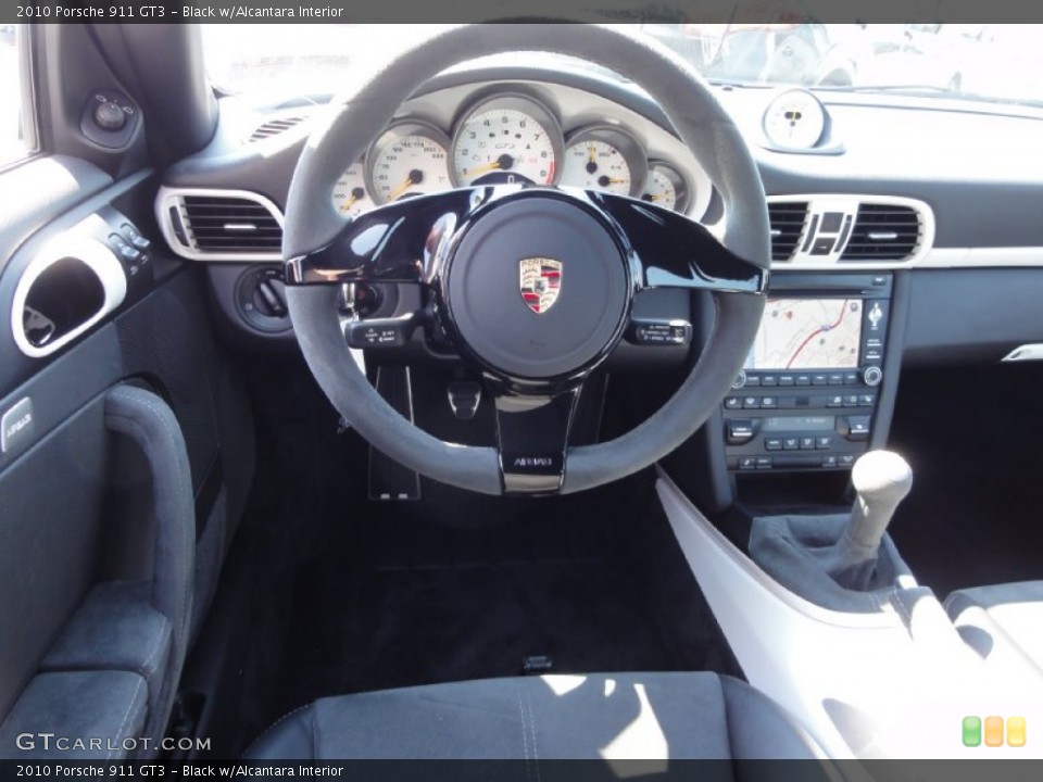 Black w/Alcantara Interior Steering Wheel for the 2010 Porsche 911 GT3 #68613758