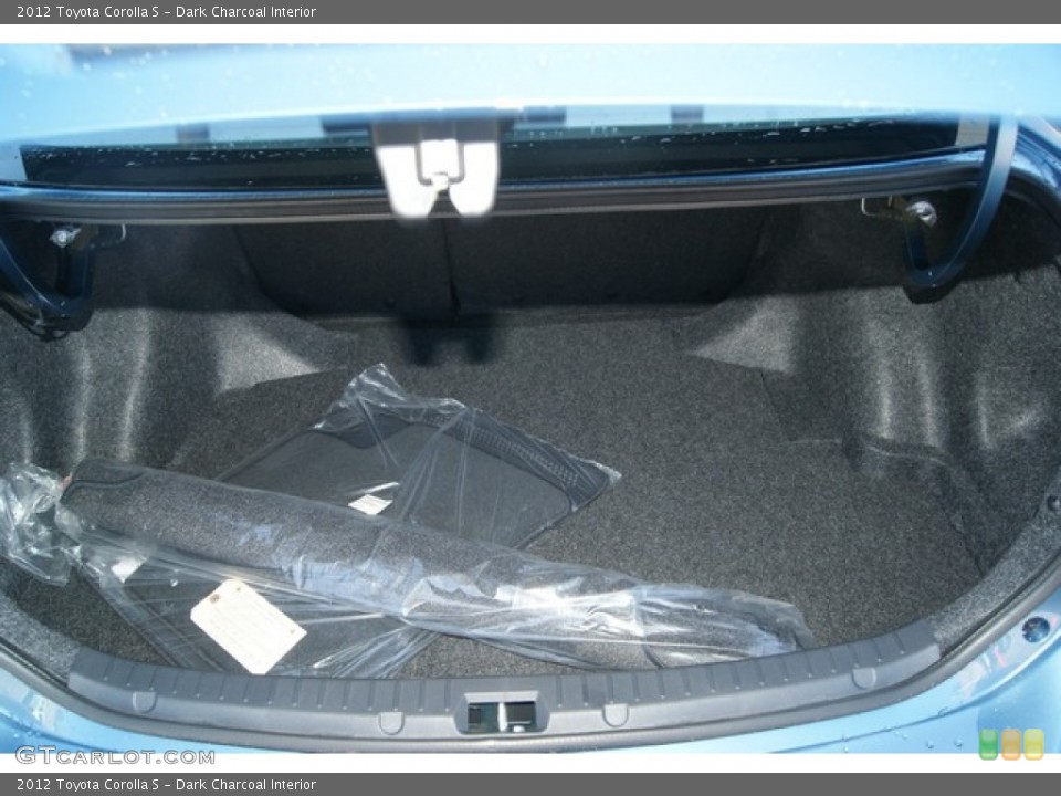Dark Charcoal Interior Trunk for the 2012 Toyota Corolla S #68615930
