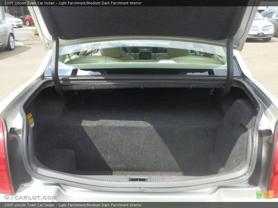 Light Parchment/Medium Dark Parchment Interior Trunk for the 2005 Lincoln Town Car Sedan #68617511