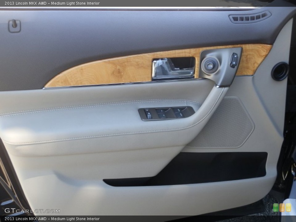 Medium Light Stone Interior Door Panel for the 2013 Lincoln MKX AWD #68617847