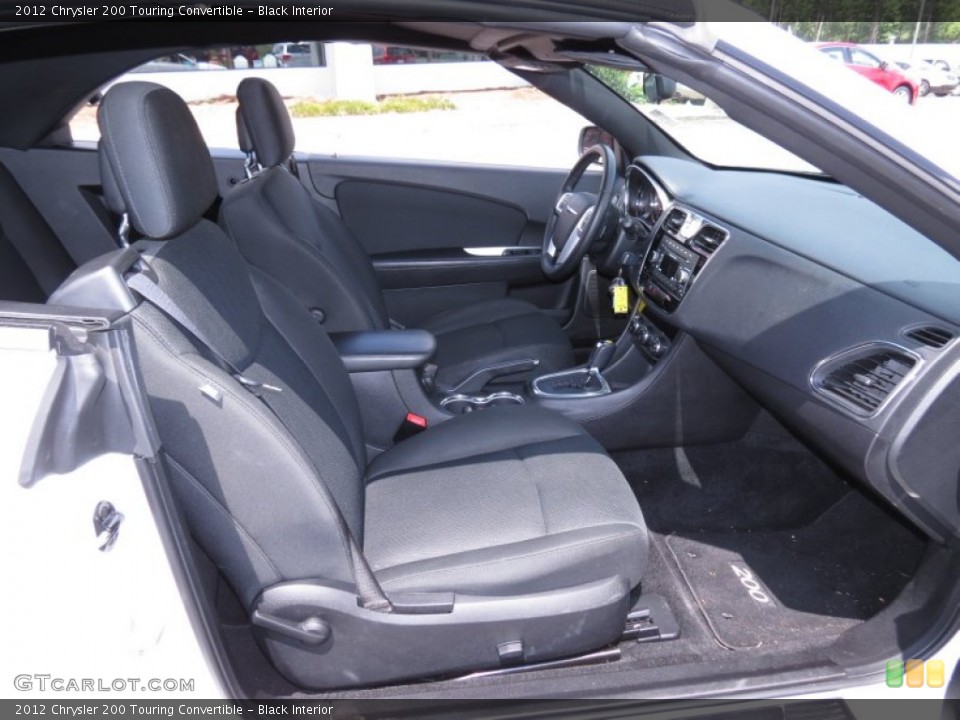 Black Interior Photo for the 2012 Chrysler 200 Touring Convertible #68617921