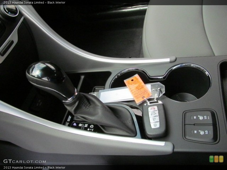 Black Interior Transmission for the 2013 Hyundai Sonata Limited #68618090