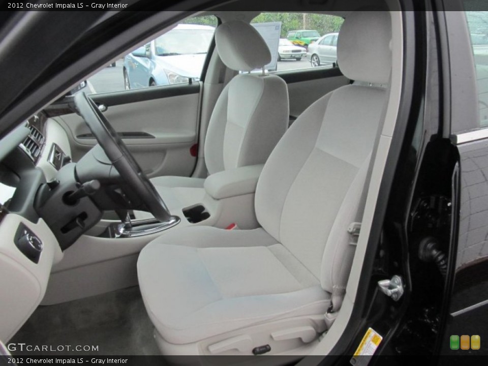 Gray Interior Photo for the 2012 Chevrolet Impala LS #68618546