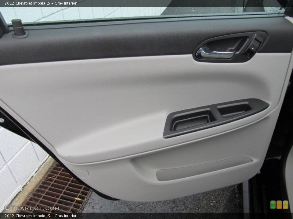 Gray Interior Door Panel for the 2012 Chevrolet Impala LS #68618564