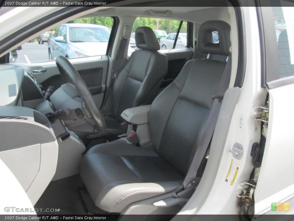 Pastel Slate Gray Interior Front Seat for the 2007 Dodge Caliber R/T AWD #68619005
