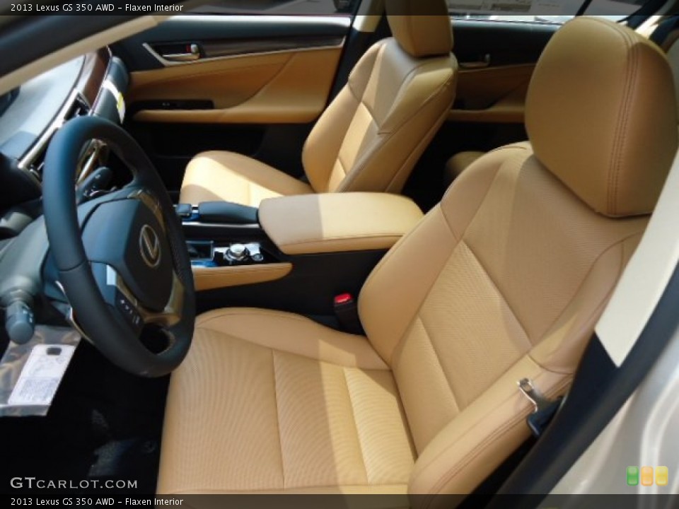 Flaxen Interior Front Seat for the 2013 Lexus GS 350 AWD #68619674