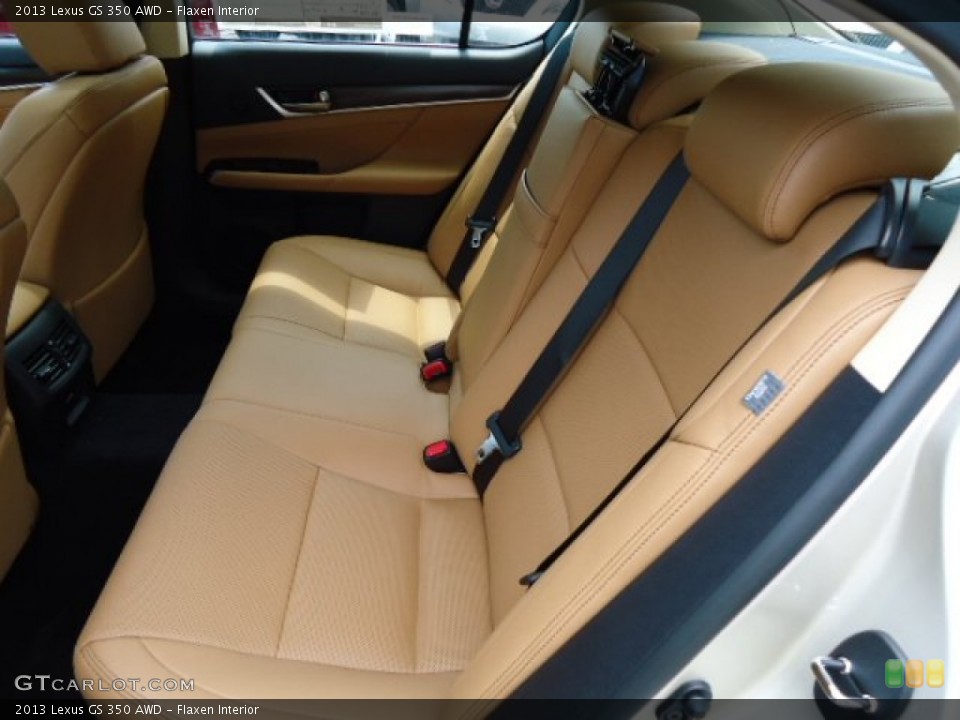 Flaxen Interior Rear Seat for the 2013 Lexus GS 350 AWD #68619680