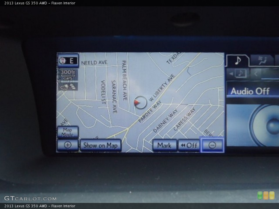Flaxen Interior Navigation for the 2013 Lexus GS 350 AWD #68619716