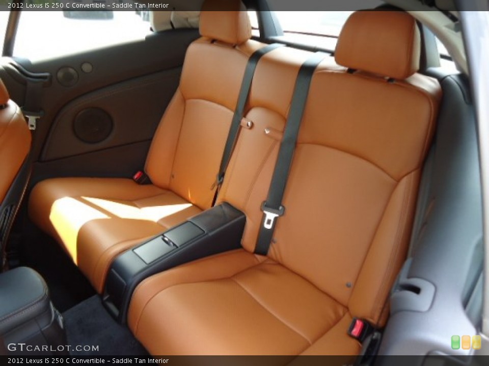 Saddle Tan Interior Photo for the 2012 Lexus IS 250 C Convertible #68620130