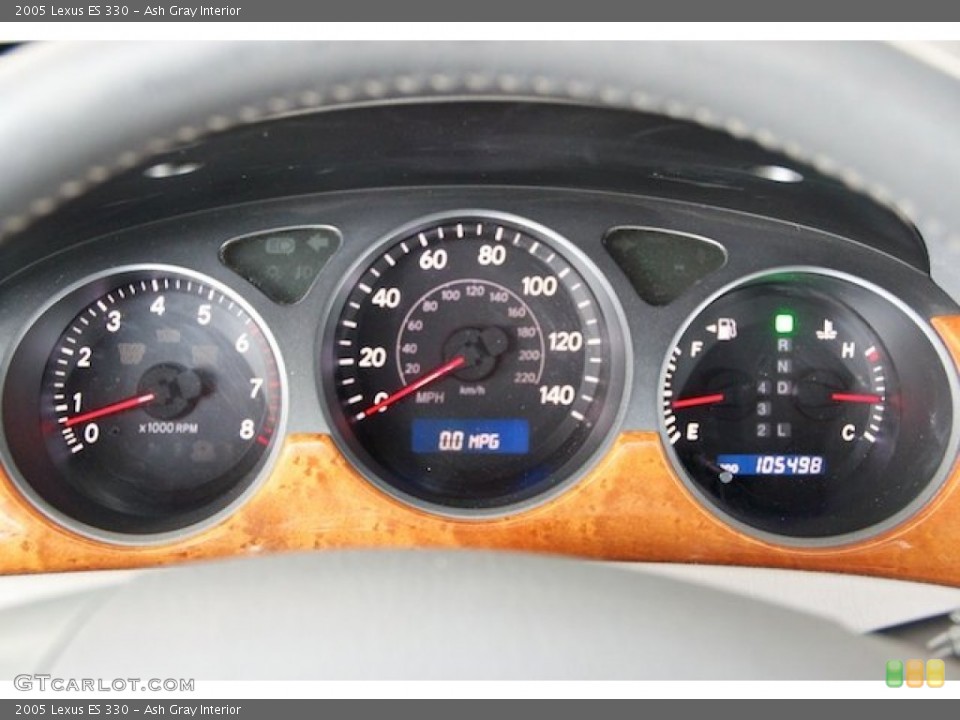 Ash Gray Interior Gauges for the 2005 Lexus ES 330 #68620988