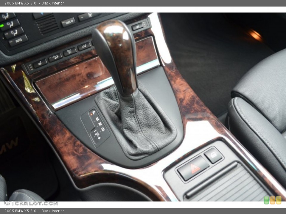 Black Interior Transmission for the 2006 BMW X5 3.0i #68622572