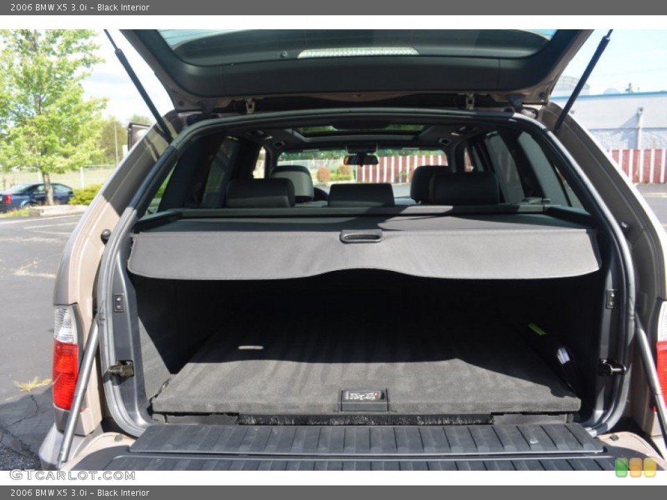 Black Interior Trunk for the 2006 BMW X5 3.0i #68622626