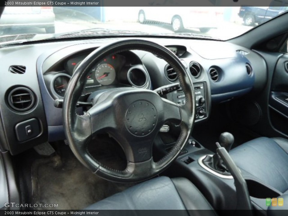 Midnight Interior Prime Interior for the 2003 Mitsubishi Eclipse GTS Coupe #68622905