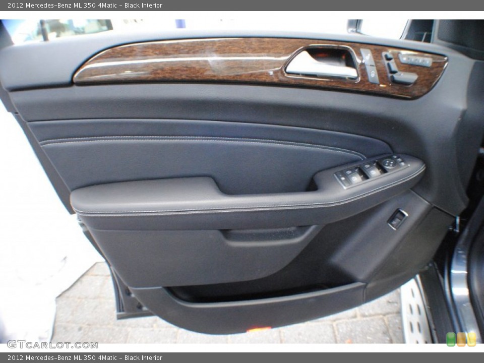 Black Interior Door Panel for the 2012 Mercedes-Benz ML 350 4Matic #68623433