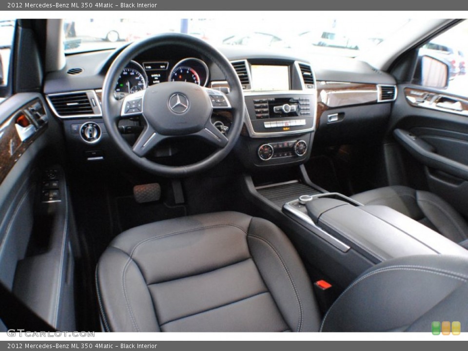 Black Interior Prime Interior for the 2012 Mercedes-Benz ML 350 4Matic #68623469