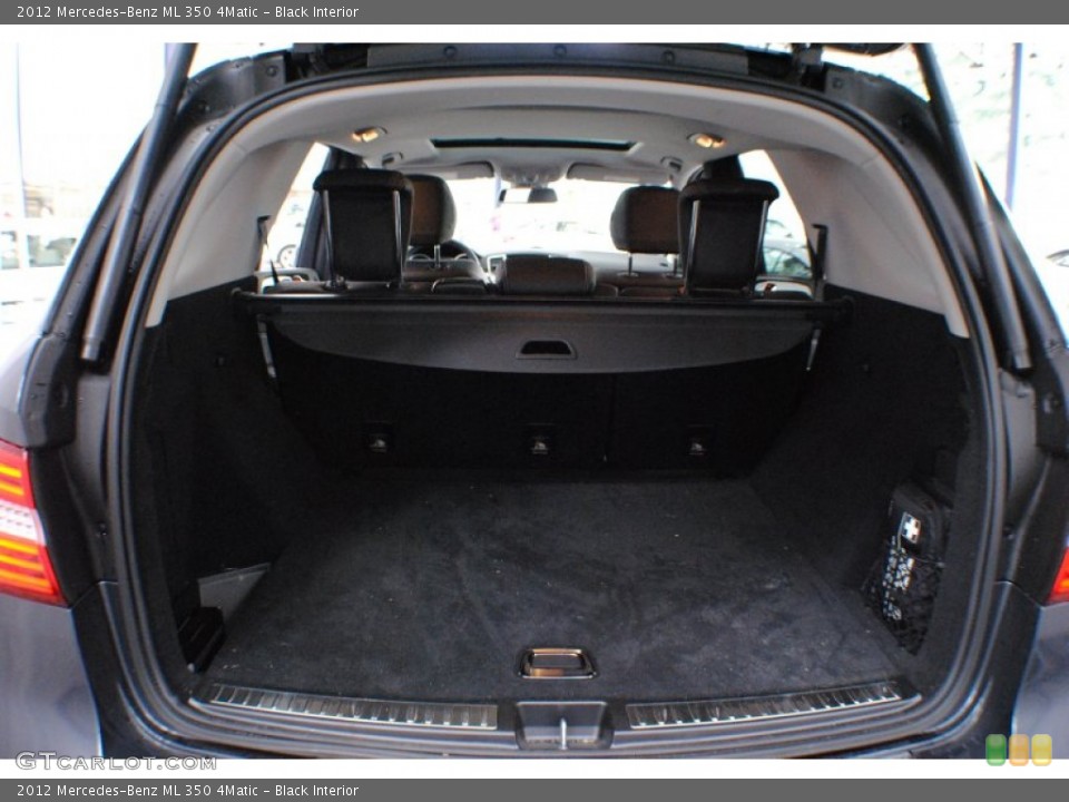 Black Interior Trunk for the 2012 Mercedes-Benz ML 350 4Matic #68623481