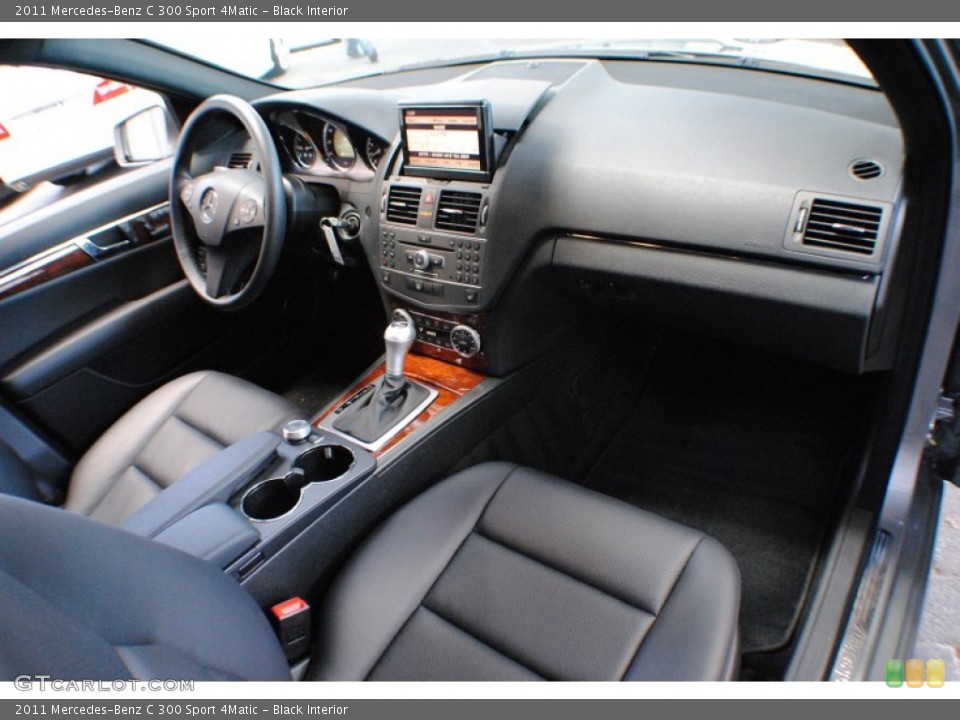 Black Interior Dashboard for the 2011 Mercedes-Benz C 300 Sport 4Matic #68623541