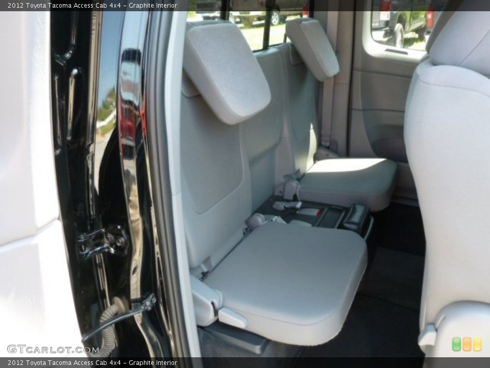 Graphite Interior Rear Seat for the 2012 Toyota Tacoma Access Cab 4x4 #68624490