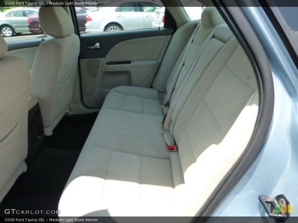 Medium Light Stone Interior Rear Seat for the 2008 Ford Taurus SEL #68624651