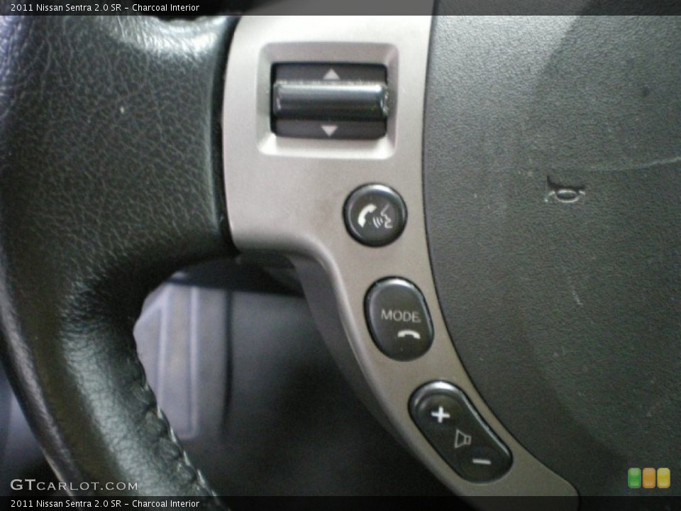 Charcoal Interior Controls for the 2011 Nissan Sentra 2.0 SR #68624894
