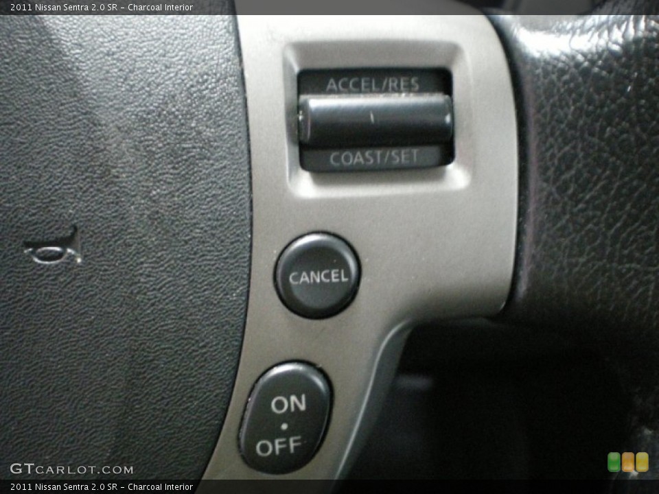 Charcoal Interior Controls for the 2011 Nissan Sentra 2.0 SR #68624900