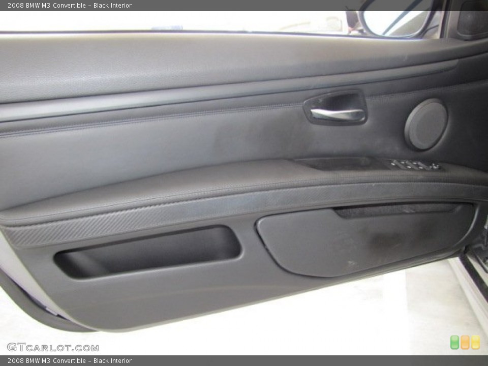 Black Interior Door Panel for the 2008 BMW M3 Convertible #68625310