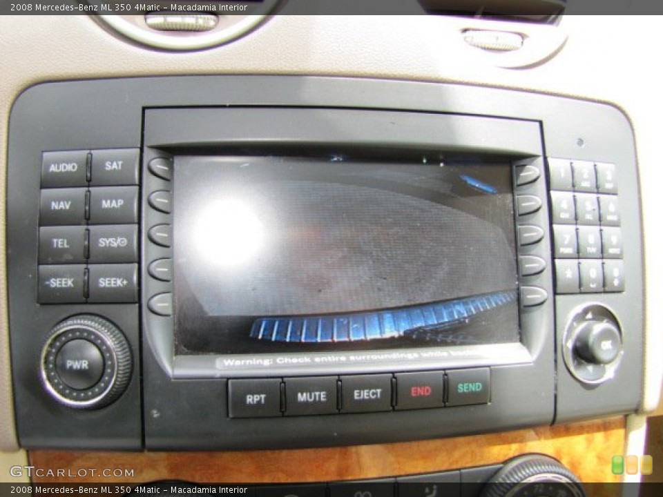 Macadamia Interior Controls for the 2008 Mercedes-Benz ML 350 4Matic #68625590
