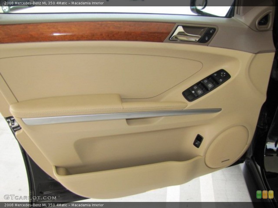Macadamia Interior Door Panel for the 2008 Mercedes-Benz ML 350 4Matic #68625615