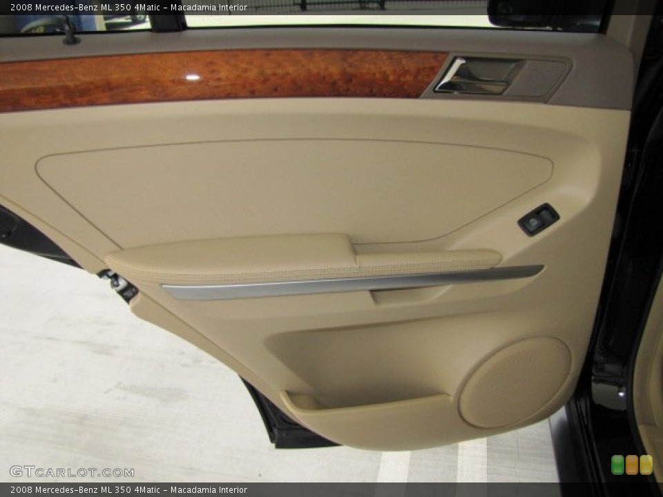Macadamia Interior Door Panel for the 2008 Mercedes-Benz ML 350 4Matic #68625621