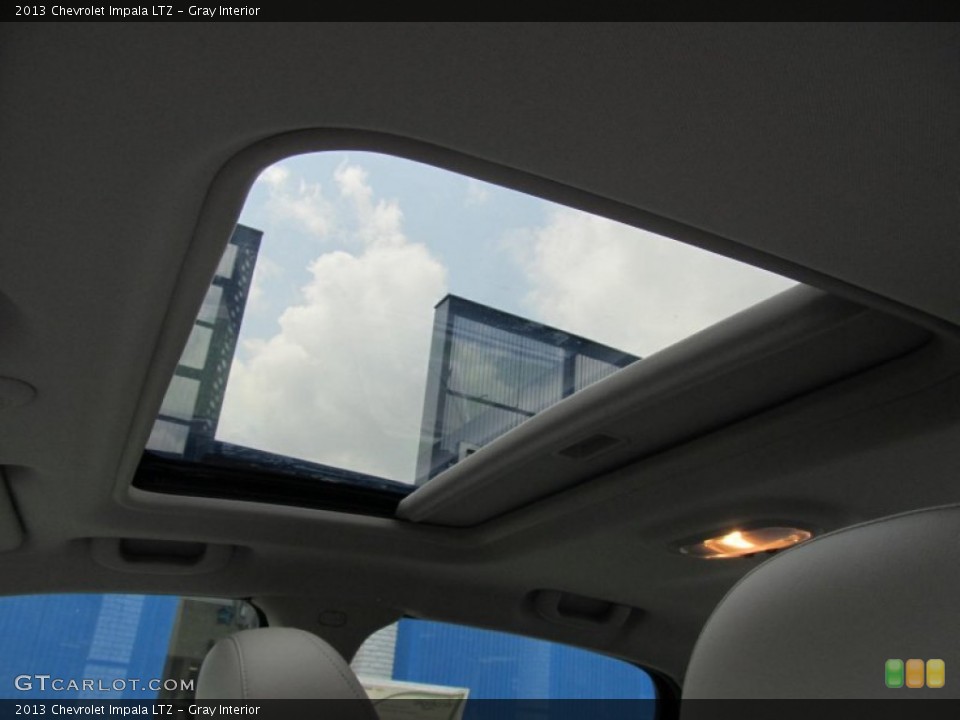 Gray Interior Sunroof for the 2013 Chevrolet Impala LTZ #68626960