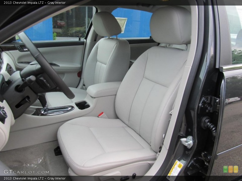 Gray Interior Front Seat for the 2013 Chevrolet Impala LTZ #68626964