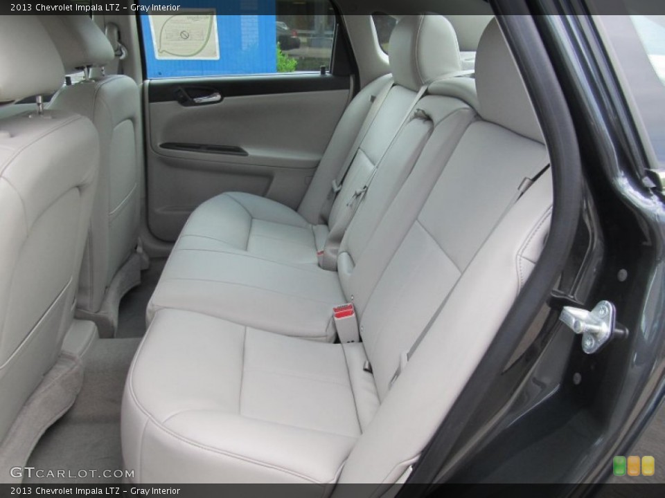 Gray Interior Rear Seat for the 2013 Chevrolet Impala LTZ #68626971