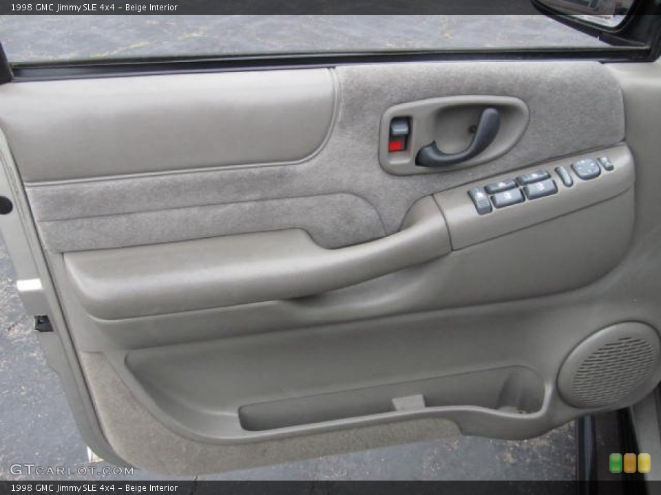 Beige Interior Door Panel for the 1998 GMC Jimmy SLE 4x4 #68627579