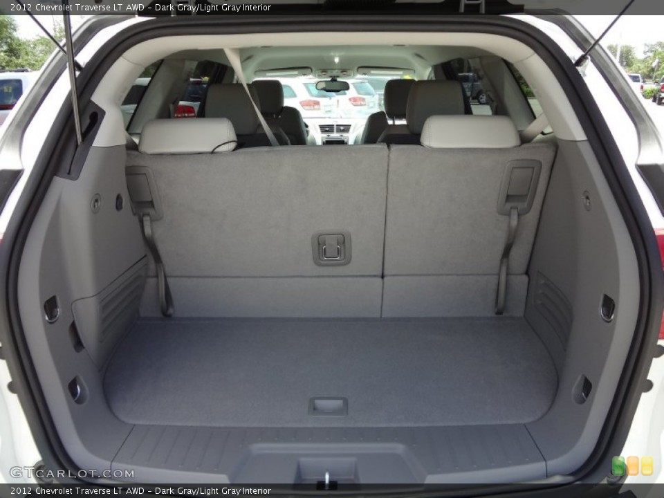 Dark Gray/Light Gray Interior Trunk for the 2012 Chevrolet Traverse LT AWD #68627702