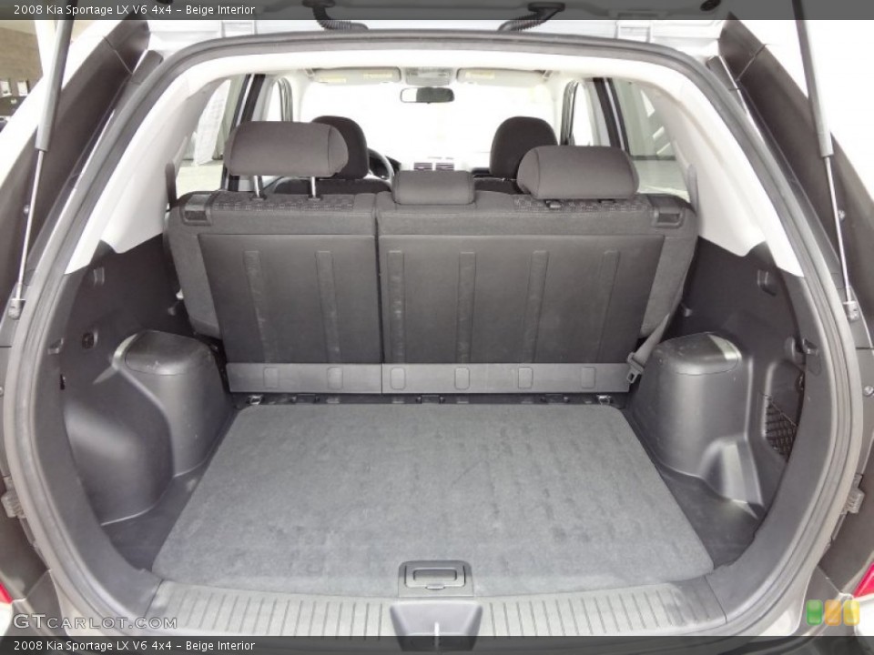 Beige Interior Trunk for the 2008 Kia Sportage LX V6 4x4 #68628154
